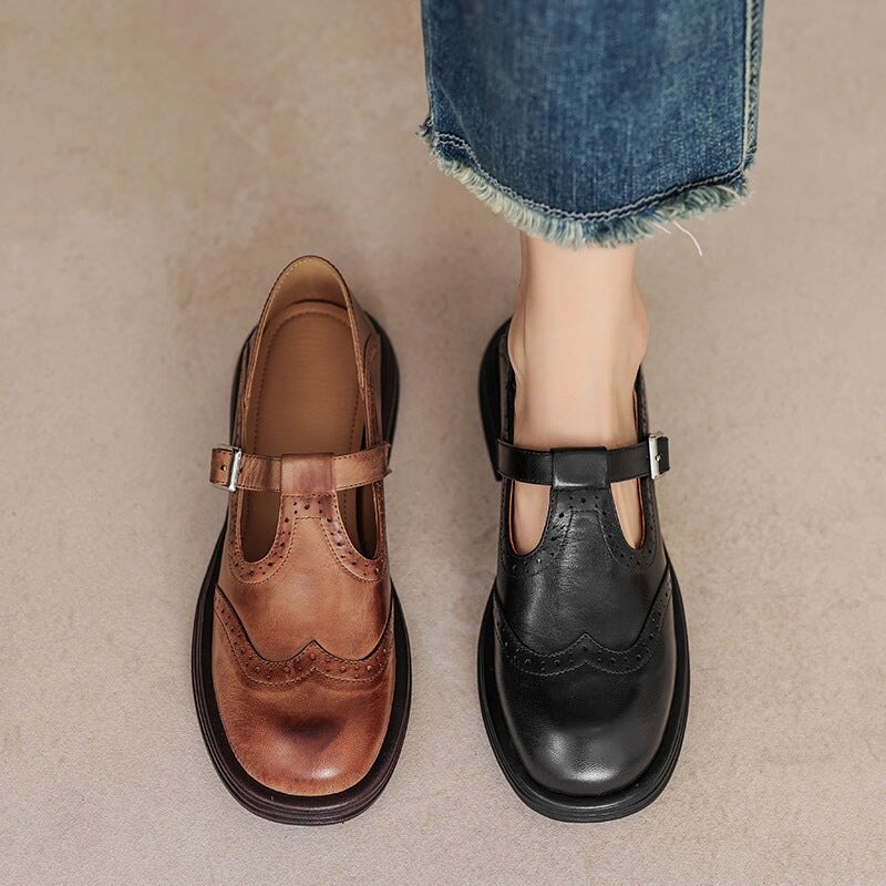 Vera Black Loafers for Women | Premium Cow Leather, Comfortable Fit