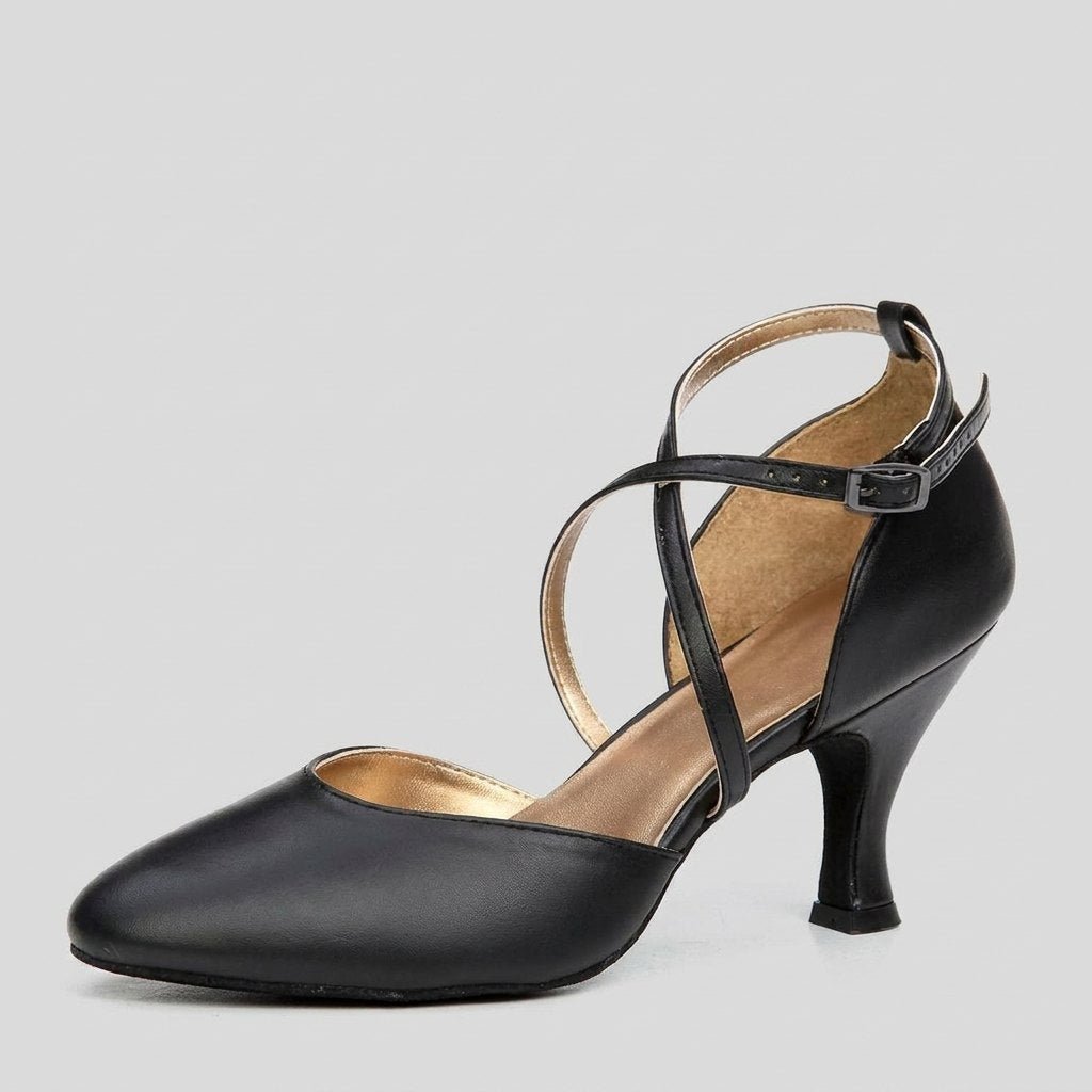 Bella | Dance Heels Real Leather, Customizable Ballroom Shoes