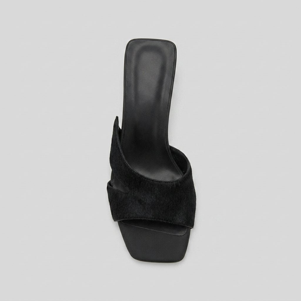 Bella | Stiletto Flip Flops Women Genuine Leather, Cushioned Insole