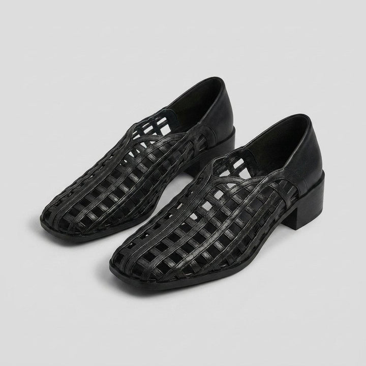 Cora | Sandals for Women Hollow Out Design, Faux Leather