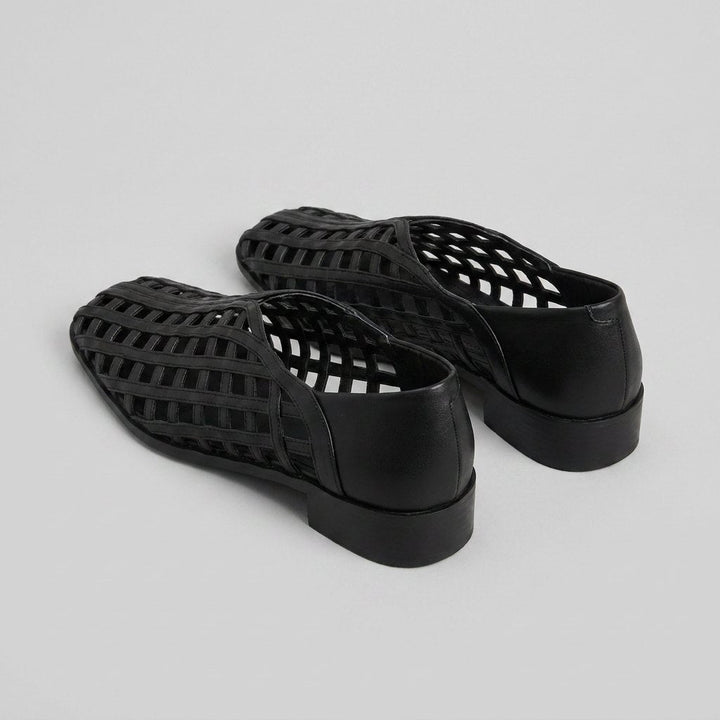 Cora | Sandals for Women Hollow Out Design, Faux Leather
