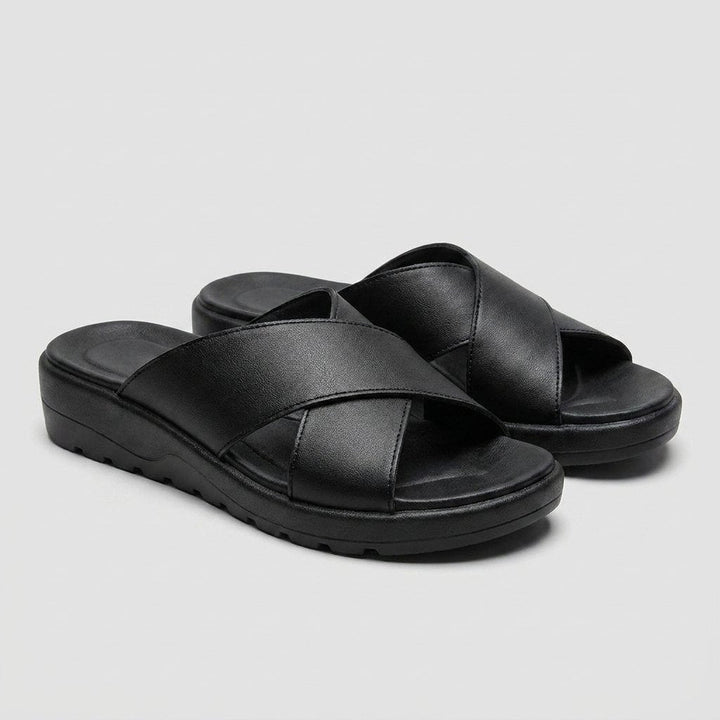 Nicolette | Women's Sandals Orthopedic, Criss-Cross Straps