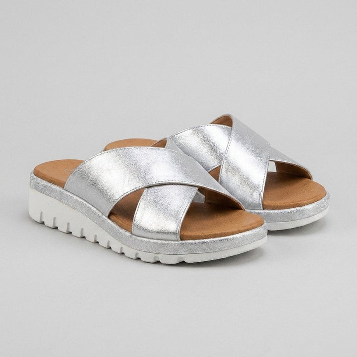 Nicolette | Women's Sandals Orthopedic, Criss-Cross Straps