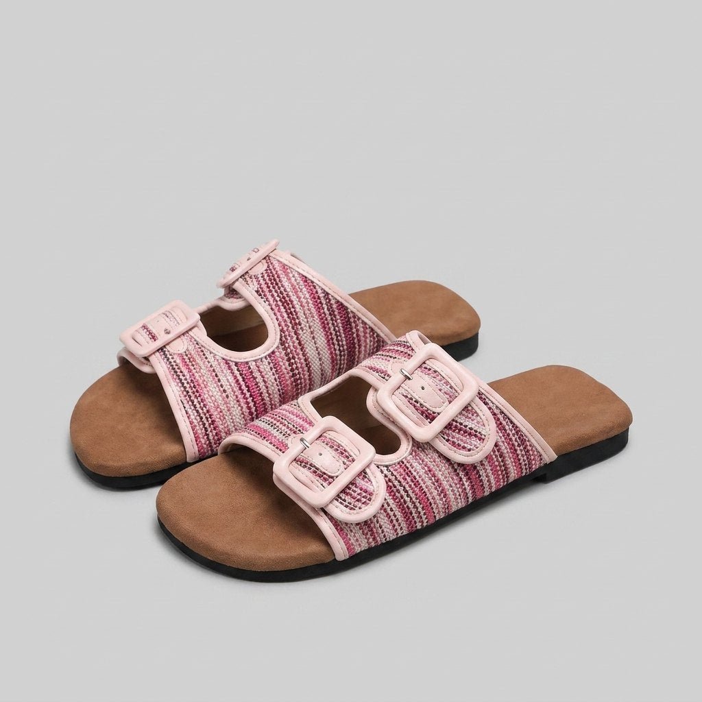 Tula | Woven Sandals for Women Bohemian Style, Anti-Slip Cushioned Sole