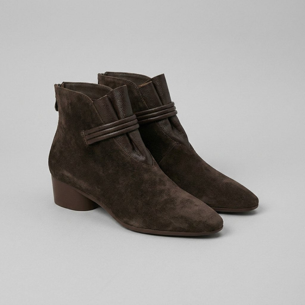 Viva | Suede Boots | Pointed-Toe, Comfort Fit