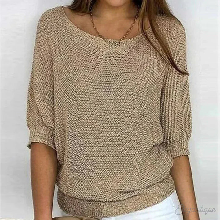 JOLENE - Lightweight Knit Sweater